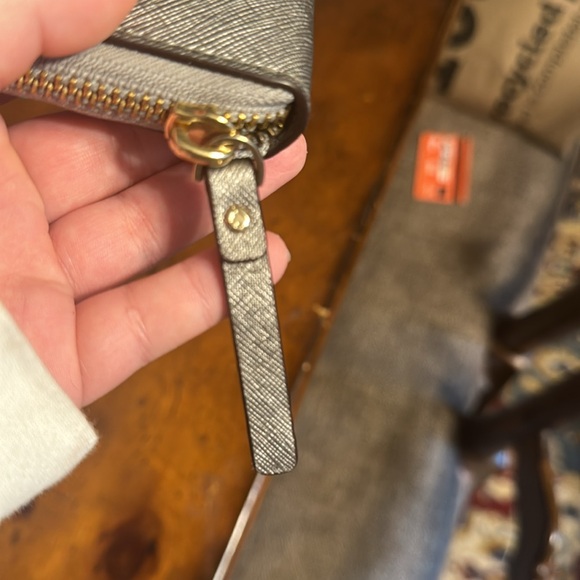 Kate Spade Silver Long Wallet - Picture 3 of 8